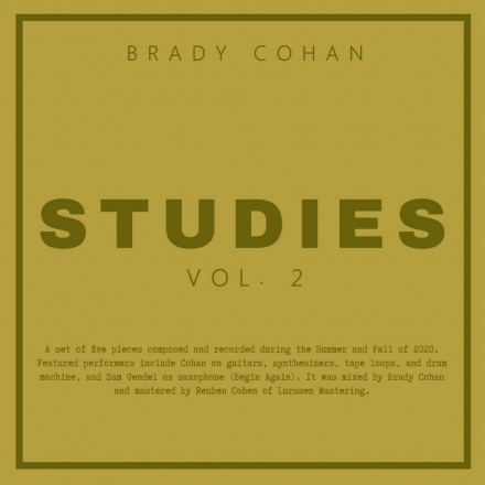 Brady Cohan - Studies Vol. 2
